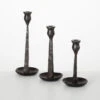 Sleek Cast Iron Taper Candle Holder 2 Sleek Cast Iron Taper Candle Holder -Household Items Sale met2292