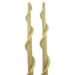 Knorr Beeswax Single Spiral Taper Candle -Household Items Sale natural 22