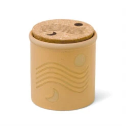 Paddywax Dune Collection Ceramic Scented Jar Candle -Household Items Sale orange zest