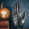 Palmistry Pillar Candle -Household Items Sale palm