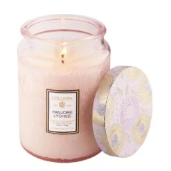 Voluspa Japonica Scented Jar Candle Collection - 18 Ounces -Household Items Sale panjore lychee
