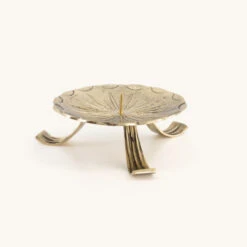 Brass Leya Pillar Candle Holder -Household Items Sale pillar3