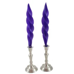 Knorr Beeswax Feather Taper Candle - 12 Inches 31 Knorr Beeswax Feather Taper Candle - 12 Inches -Household Items Sale purple beeswax feather