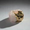 Gilded Rose Quartz Tea Light Candle Holder 2 Gilded Rose Quartz Tea Light Candle Holder -Household Items Sale rosequart