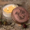 Squirrel Engraved Candle Pot Scented Candle -Household Items Sale sdfs