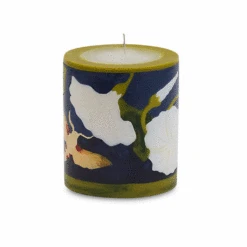 Small Inlay Pillar Candle -Household Items Sale smallmoonforweb