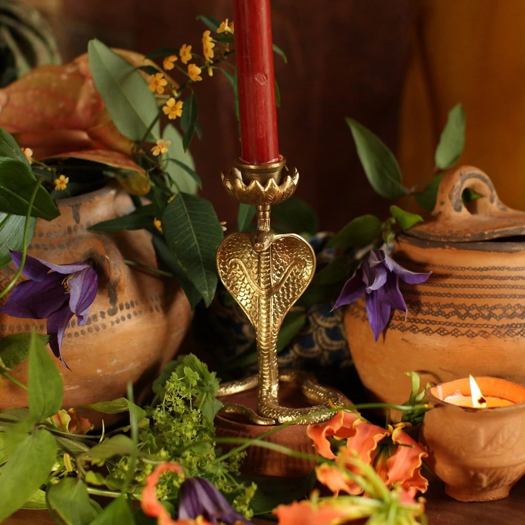 Dakota Snake Taper Candle Holder 5 Dakota Snake Taper Candle Holder - Image 3