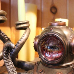 Steampunk Octopus Candelabra -Household Items Sale steampunk octopus 2 825300