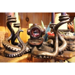 Steampunk Octopus Candelabra -Household Items Sale steampunk octopus 825300