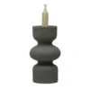 Bloomingville Stoneware Tea Light Taper Candle Holder -Household Items Sale stoneware