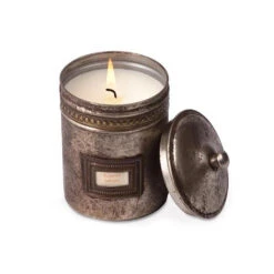 Cafe Tin Scented Jar Candle -Household Items Sale sugart ly