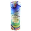 Quote Pillar Candle - "There Is A Crack In Everything, That's How The Light Gets In" Leonard Cohen -Household Items Sale there is a crack in everything