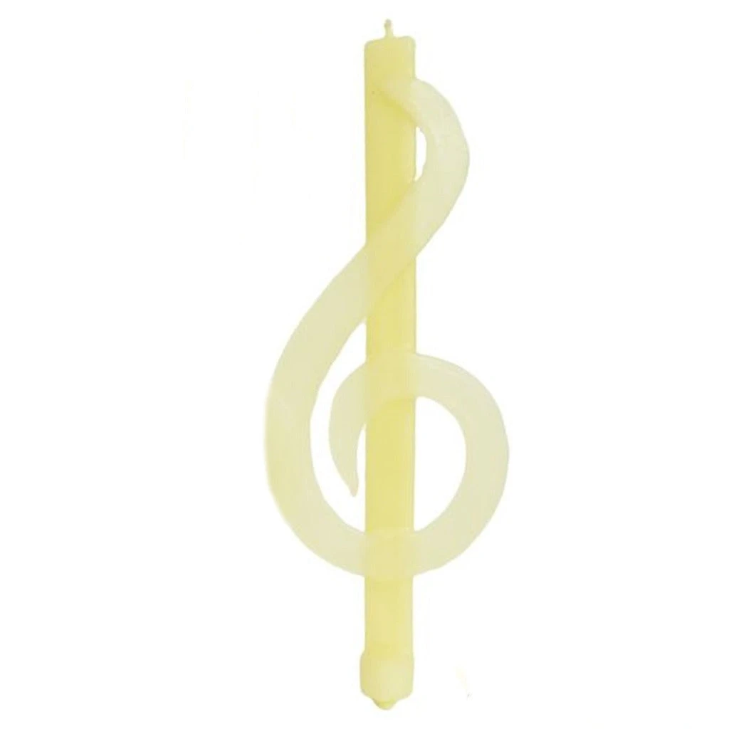 Knorr Beeswax Treble Clef Taper Candle 4 Knorr Beeswax Treble Clef Taper Candle - Image 2