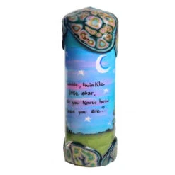 Quote Pillar Candle - "Twinkle, Twinkle Little Star, Do You Know How Loved Your Are?"