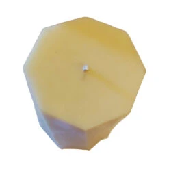 Beeswax Octagonal Pillar Candle 19 Beeswax Octagonal Pillar Candle -Household Items Sale twisted octagon top 4x6 1