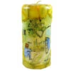 Van Glow Painted Veneer Candle - First Steps -Household Items Sale van gogh first steps