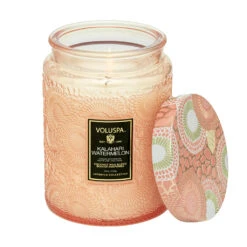 Voluspa Japonica Scented Jar Candle Collection - 18 Ounces -Household Items Sale watermelon