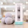 White Jasmine Wool Dryer Balls (Set Of 3) -Household Items Sale white jasmine dryer balls buff city soap