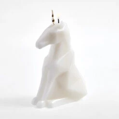PyroPet Candle - Einar Unicorn -Household Items Sale whiteuncorn